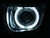 ANZO 2010-2013 Chevrolet Camaro Projector Headlights w/ Halo Chrome (CCFL)