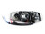 ANZO 1999-2006 Gmc Sierra 1500 Crystal Headlights w/ Halo and LED Black
