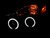 ANZO 2004-2007 Nissan Armada Projector Headlights w/ Halo Black (CCFL)
