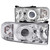 ANZO 1994-2001 Dodge Ram Projector Headlights w/ Halo Chrome 111056