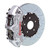 Brembo 20+ Corvette C8/C8 Z51 Front GT BBK 6 Piston Cast 350x34 2pc Rotor Slotted Type-3-Silver