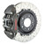 Brembo 05-14 Mustang GT PISTA Fr Race BBK 4Pis Cast 2pc 355x35x53a 2pc Rotor T3-Clear HA