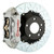 Brembo 20+ Gladiator Rear GT BBK 4 Piston Cast 380x28 2pc Rotor Slotted Type-3-Silver
