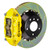 Brembo 06 330i Rear GT BBK 4 Piston Cast 345x28 2pc Rotor Slotted Type1-Yellow