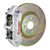 Brembo 05-14 Mustang GT Excl non-ABS Equipped Fr GT BBK 6Pist Cast 355x32 1pc Rtr Slot Type1-Silver
