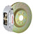 Brembo 97-04 Corvette C5 Front GT BBK 4 Piston Cast 2pc 355x32 1pc Rotor Drilled-Silver