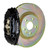 Brembo 02-07 Impreza/WRX/08-14 WRX Front GT BBK 4 Piston Cast 326 x30 1pc Rotor Slotted Type1-Black