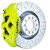 Brembo 05-10 Jetta GLI Fr GT BBK 4Pis Cast 345x30 1pc Rotor Slotted Type3-Fluo. Yellow
