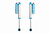 King Shocks 2014+ Ram 2500 4WD Rear 2.5 Dia Piggyback Reservoir Shock w/Adjuster (Pair)