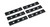 Rhino-Rack 07-18 Jeep Wrangler 4 Door SUV Heavy Duty RLT600 3 Bar Backbone Roof Rack - Silver