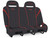 PRP Polaris RZR GT/S.E. Suspension Bench- Black/Red