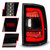ANZO 09-18 Dodge Ram 1500 Sequential LED Taillights Smoke Black