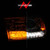 ANZO 09-18 Dodge Ram 1500/2500/3500 LED Plank Style Headlights Switchback + Sequential - Chrome