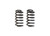 MaxTrac 15-20 GM SUV (w/ Autoride) 4in Rear Lowering Coils
