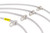 Goodridge 12-13 Honda Civic (Si Models) / 13 Acura ILX 2.4L Lrg Disc SS Brake Lines