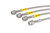 Goodridge 01-03 Mazda Protege 5 / 01-03 Protege (Rear Disc - Inc MP-3/MazdaSpeed) SS Brake Line Kit