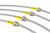 Goodridge 01-03 Mazda Protege 5 / 01-03 Protege (Rear Disc - Inc MP-3/MazdaSpeed) SS Brake Line Kit