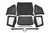 Rugged Ridge Frameless Black Diamond Soft Top 92-95 Jeep Wrangler YJ