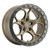 Weld W106 17X9.0 Ledge 5X127 ET00 BS5.00 Satin Bronze Satin Black 71.5
