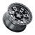 Weld W105 17X10 Cinch 6X135 6X139.7 ET-25 BS4.50 Satin Black MIL / Gloss Black 106.1