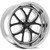 Weld S76 15x10.33 / 5x115 Conical BP / 6.5in. BS Black Wheel (Medium Pad) - Single Beadlock MT