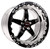 Weld S71 17x10.5 / 5x4.75 BP / 8.3in. BS Black Wheel (Medium Pad) - Black Single Beadlock MT