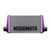 Mishimoto Universal Carbon Fiber Intercooler - Gloss Tanks - 450mm Silver Core - C-Flow - BL V-Band