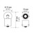 Hella Bulb 5007 12V 5W Ba15S B6 Sb