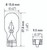 Hella Bulb 912 12V 13W W2.1X9.5d T5