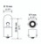 Hella Bulb 3893 12V 4W BA9s T2.75