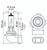 Hella H10 12V 65W Xen White Bulb (Pair)