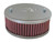 K&N Universal Custom Air Filter - Oval 1.375in Flange / 4.875in ID / 2.25in Overall Height
