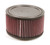 K&N Universal Rubber Filter - Round Straight 3in Flange ID x 7in OD x 4in Height