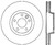 StopTech Power Slot 07-15 Audi Q7 / 04-17 Porsche Cayenne Front Left Cryo Slotted Rotor