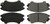 StopTech Performance Front Brake Pads 11-16 Chevy Caprice