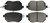StopTech Street Touring 03-11/05 Infinity / 05-06 Nissan Front Brake Pads