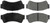 StopTech Street Touring 06-10 Ford Fusion / 07-10 Lincoln MKZ Front Brake Pads