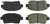 StopTech Street Touring 00-05 Spyder MR2 / 00 Celica GT Front Brake Pads