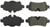 StopTech Street Touring 07-09 Mini Cooper/Cooper S Rear Brake Pads