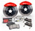 StopTech 15 Audi S3 / 15 VW Golf R Front BBK w/ Black ST-40 Caliper Zinc Slotted 355X32 2pc Rotor