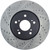 StopTech Slotted & Drilled Sport Brake Rotor 127.40080R