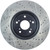 StopTech Slotted & Drilled Sport Brake Rotor 127.40080R