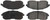 StopTech Nissan Altima Street Select Brake Pads