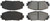 StopTech Street Select Brake Pads - Front 305.11840