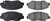 StopTech Sport Brake Pads w/Shims & Hardware - Front 309.09141
