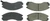 StopTech Street Select Brake Pads w/Hardware - Front 305.05300