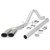 Banks Power 15-16 Ford 6.7L F250-350-450 CCSB/CCLB Monster Exh Sys - Single Dual Exh w/ Chrome Tip