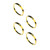 KC HiLiTES FLEX ERA LED Light Bar Bezel Kit for 10in. Segments - Gold