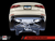 AWE Tuning Audi B9 A4 Touring Edition Exhaust Dual Outlet - Diamond Black Tips (Includes DP)