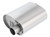 Borla CrateMuffler Ford Coyote 2.5 inch Offset/Offset 12in x 6in x 10.34in S-Type Oval Muffler
